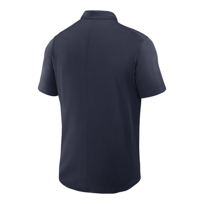 Michigan Wolverines Nike Navy Legacy Victory Polo - Back View