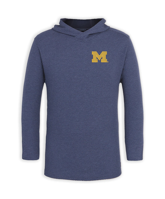 Michigan Wolverines Bellifield Grey Pullover