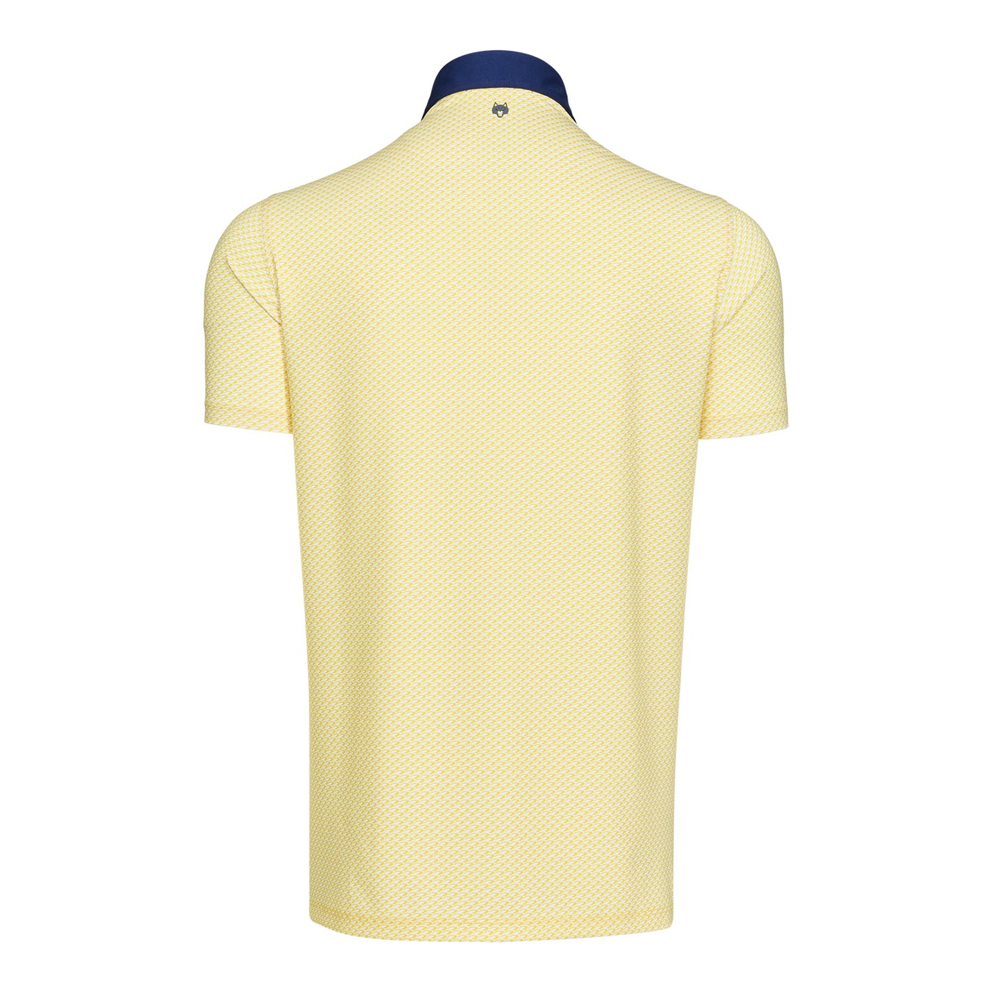 Michigan Wolverines Yellow Wing Helmet Polo