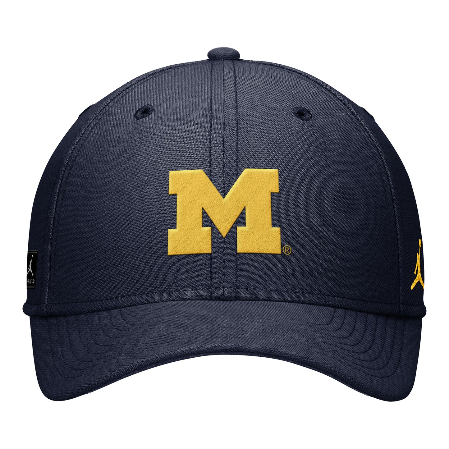 Jordan Brand Block M Flex Hat Navy - Front View