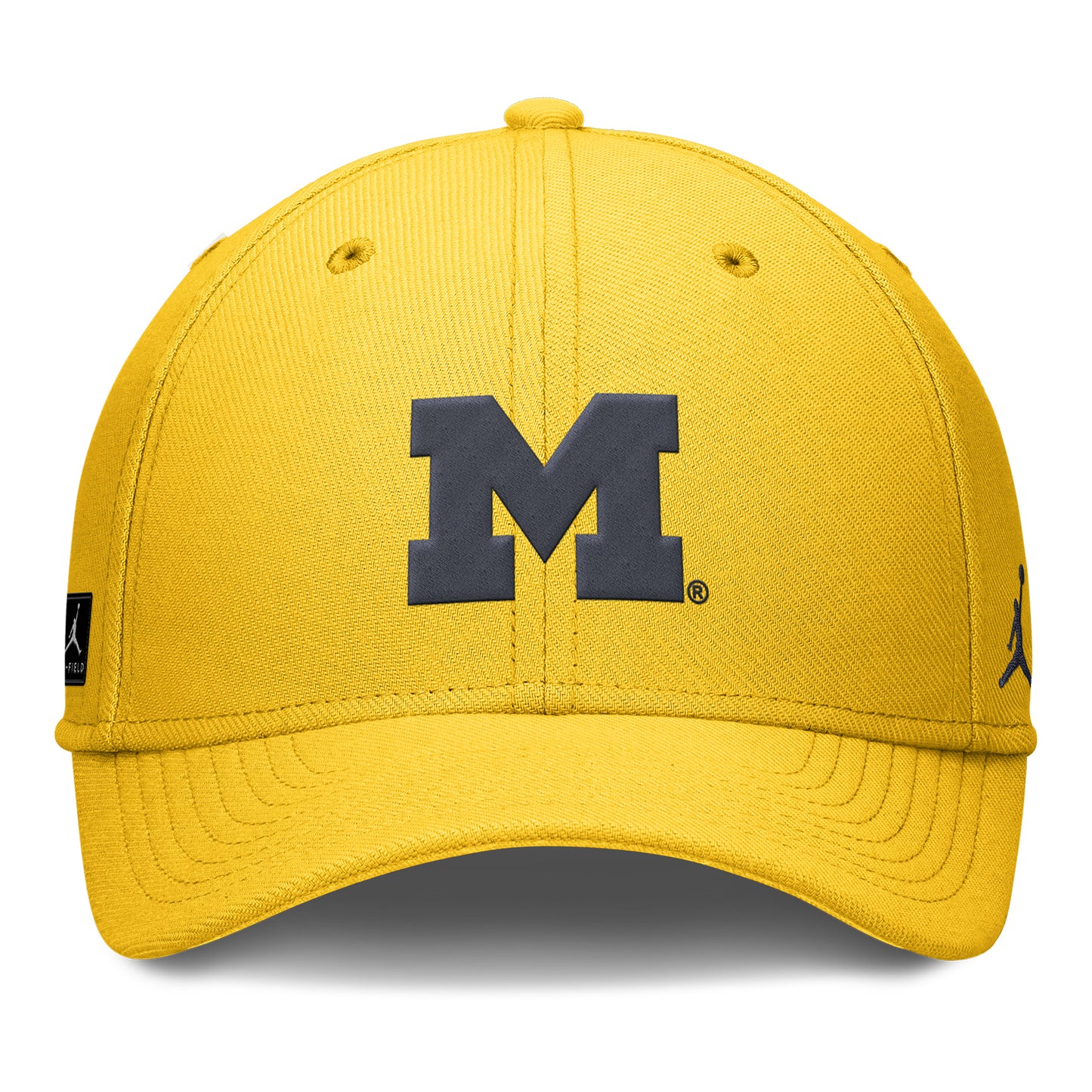 Jordan Brand x University of Michigan Swoosh Flex Hat Yellow - Front View