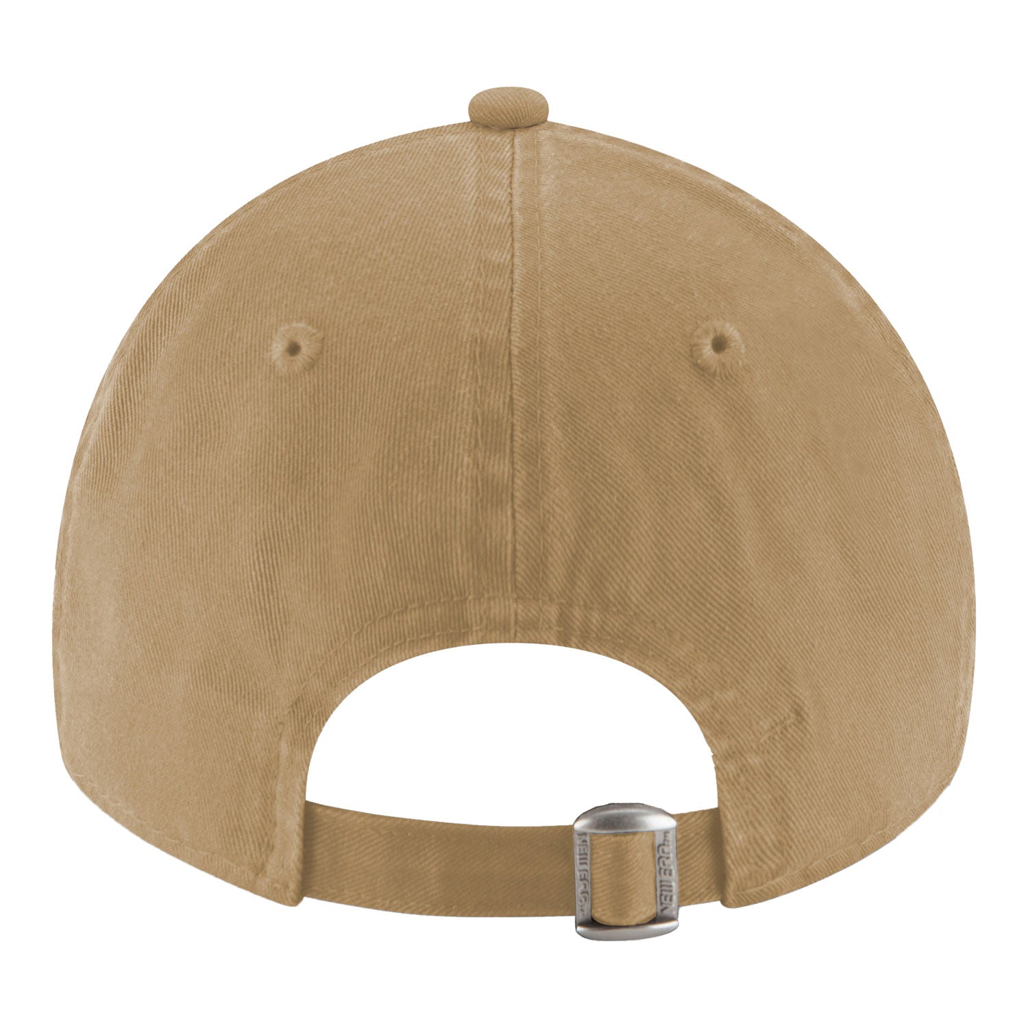 Michigan Wolverines Primary Logo Adjustable Tan Hat - Back View