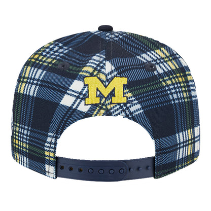 University of Michigan New Era 9FIFTY Plaid Hat