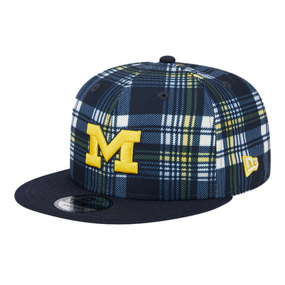 University of Michigan New Era 9FIFTY Plaid Hat