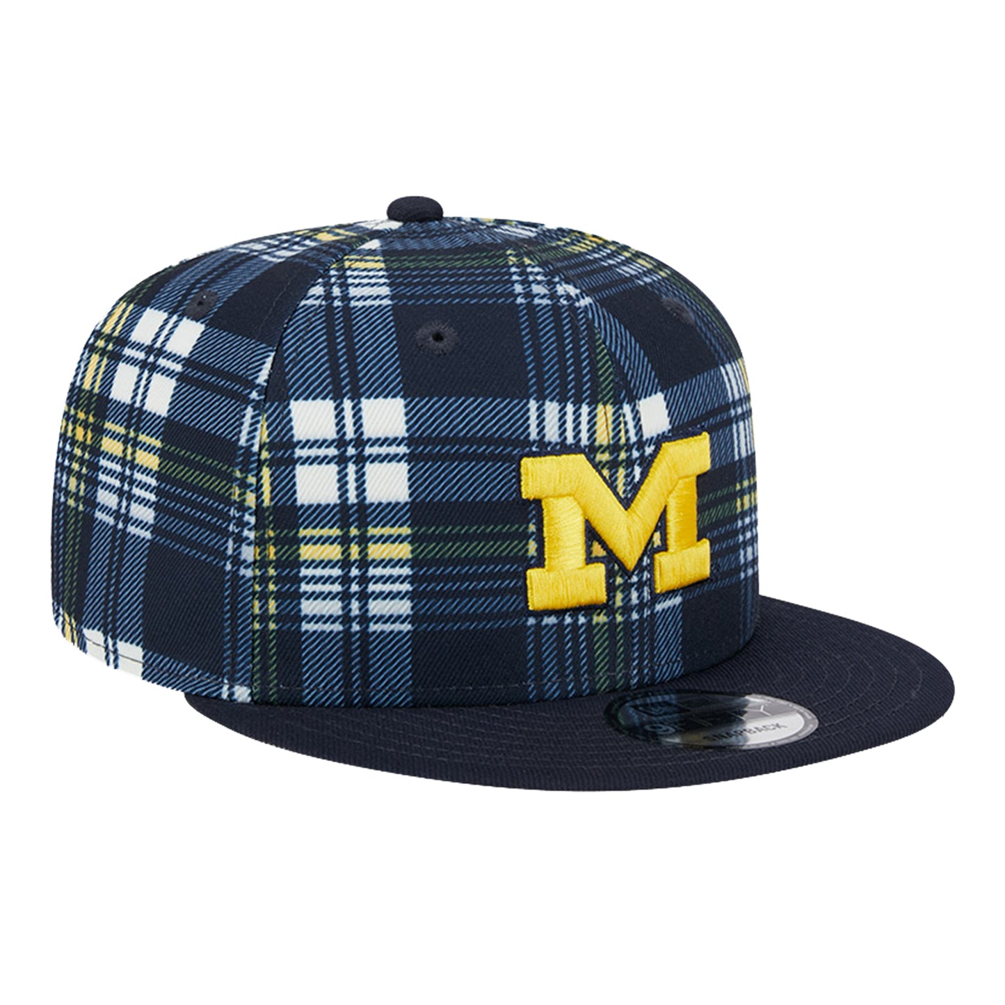 University of Michigan New Era 9FIFTY Plaid Hat