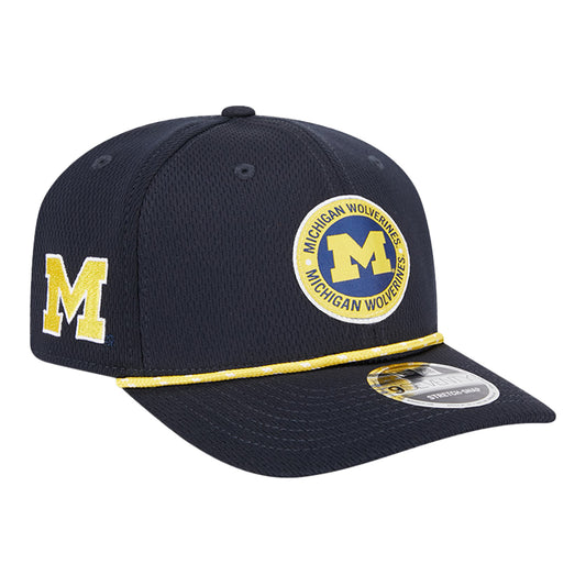 University of Michigan New Era 9SEVENTY Rope Front Patch Hat