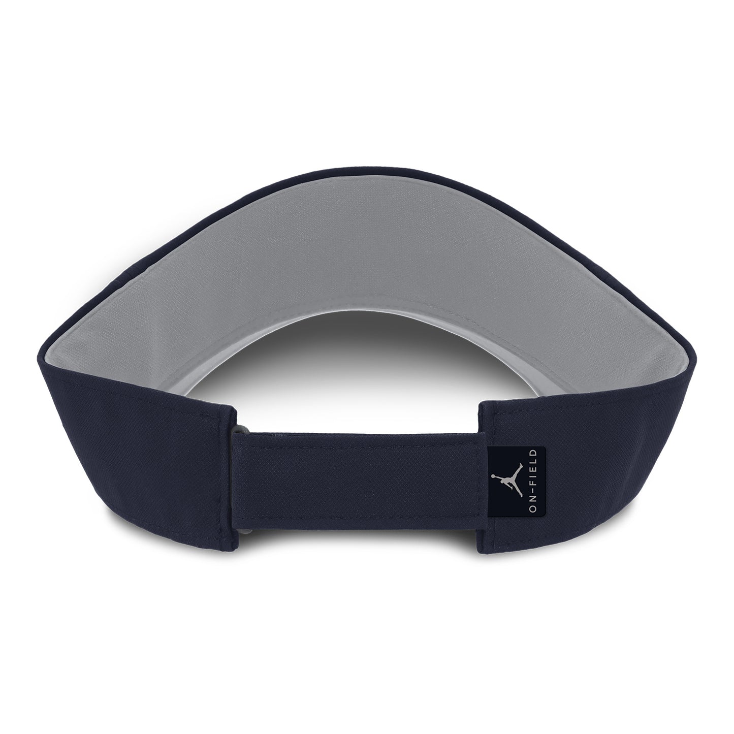 Michigan Wolverines Jordan Ace Practice Navy Visor - Back View