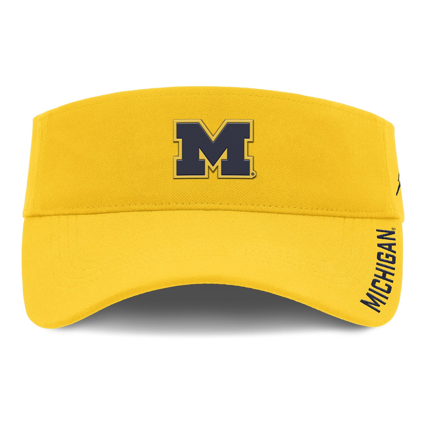Michigan Wolverines Jordan Ace Yellow Visor