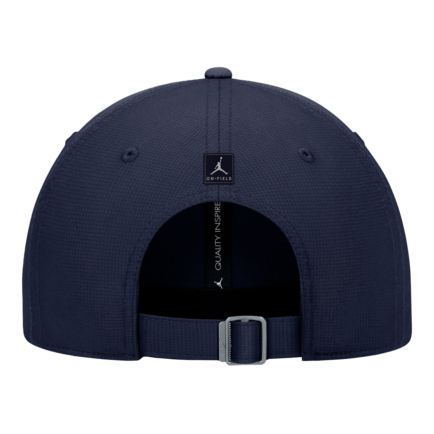 Michigan Wolverines Jordan Brand 'Block M' Adjustable Navy Hat - Back View