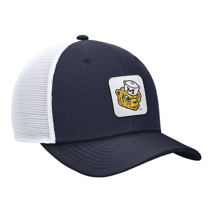 Michigan Wolverines Nike Mascot Adjustable Trucker Hat - Side View