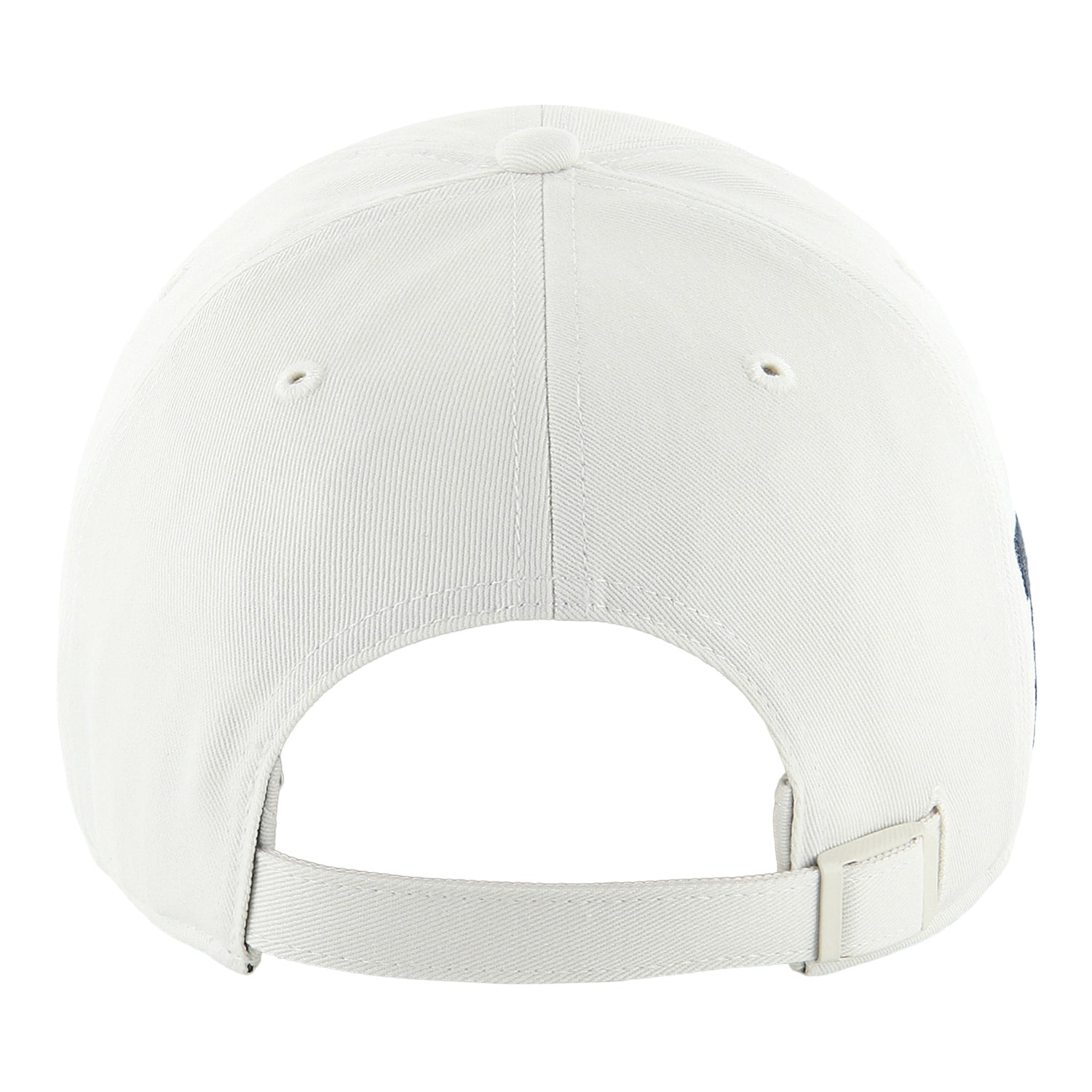 Michigan Wolverines 47 Brand Adjustable Clean Up Foundational Hat In White - Back View
