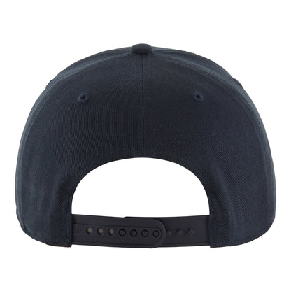 Michigan Wolverines 47 Brand Navy Snapback Hitch Rope Hat - Back View