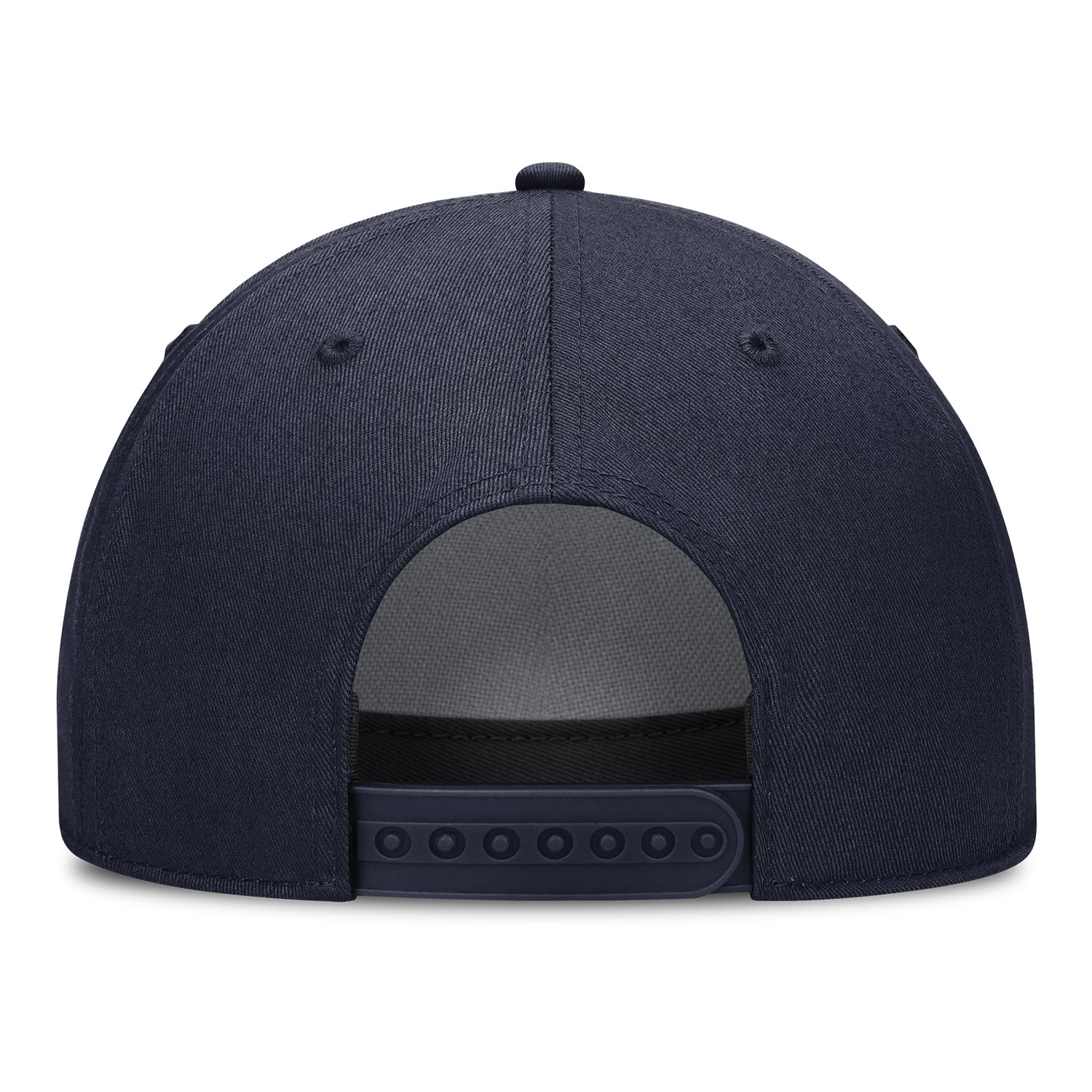 Michigan Wolverines Navy Adjustable Rise Primetime Hat - Back View