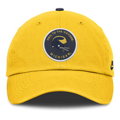 Michigan Wolverines Nike Adjustable Legacy Club Hat - Front View