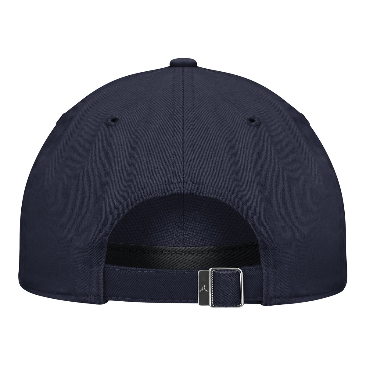 Michigan Wolverines Nike Jordan Unstructured Adjustable Football Club Hat In Navy - Back View