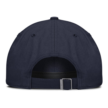 Michigan Wolverines Nike Adjustable Volleyball Team Cap In Navy - Back View