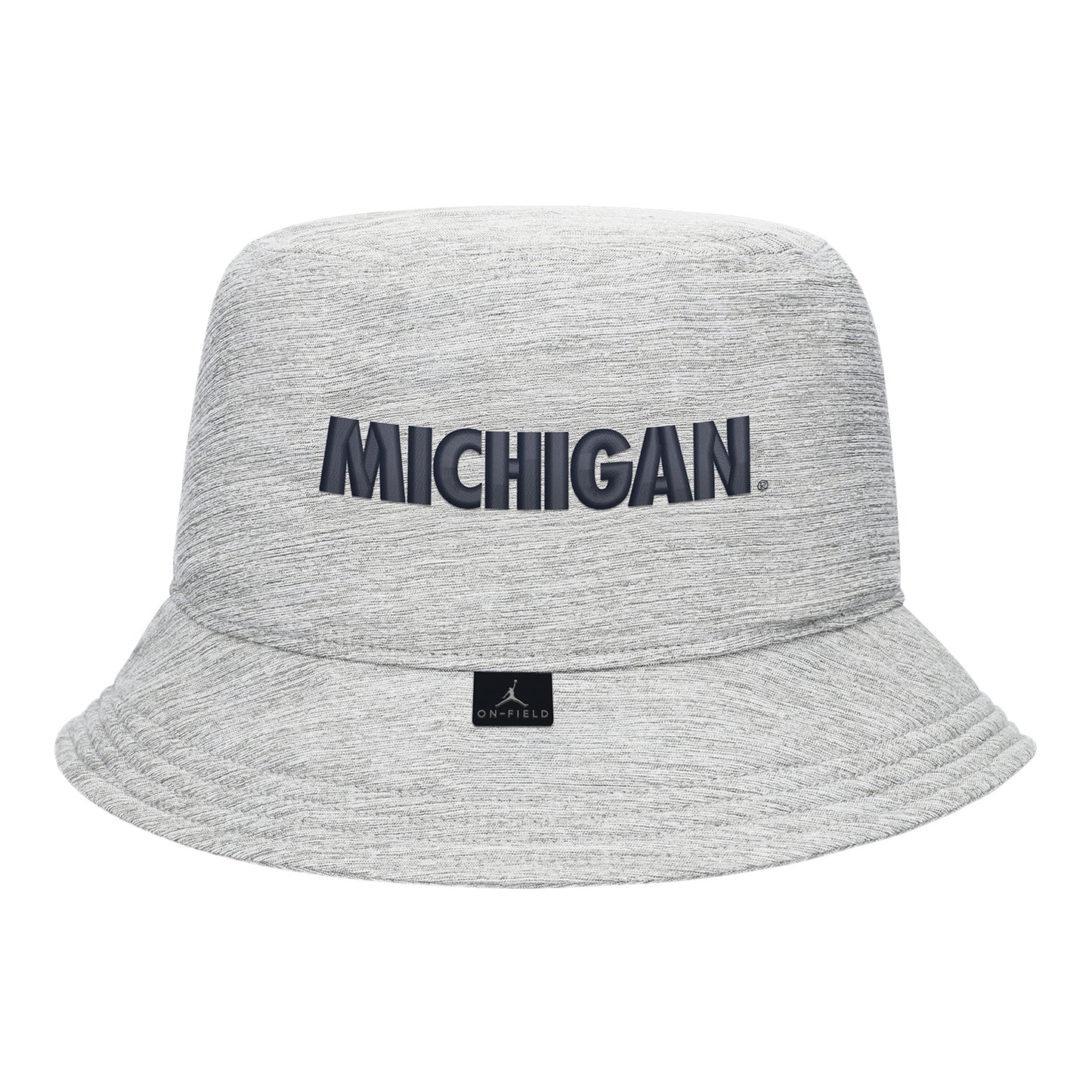 Michigan Wolverines Jordan Practice Bucket Hat - Back View