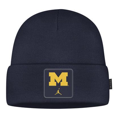 Michigan Wolverines Jordan Navy Gameday Beanie