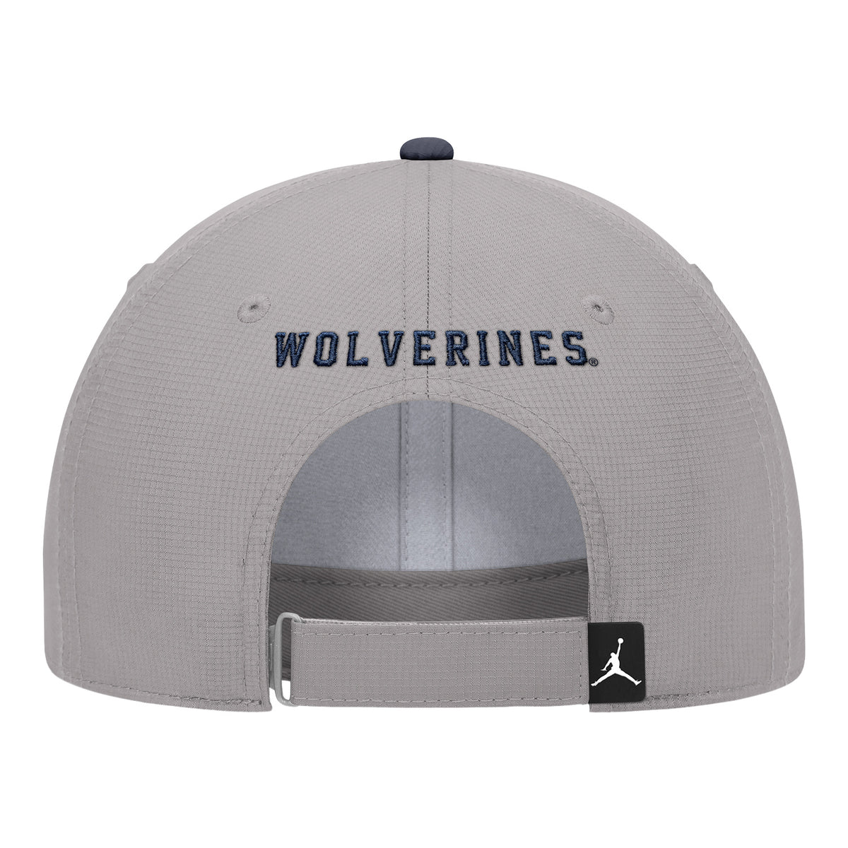 Michigan Wolverines Jordan Grey Stripe Adjustable Hat