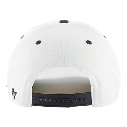 Michigan Wolverines 47 Brand White Hitch Two Tone Hat