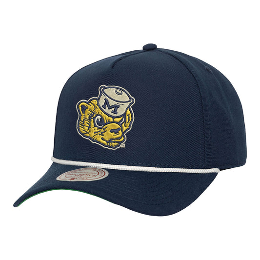 Michigan Wolverines Navy Heritage Sailor Hat