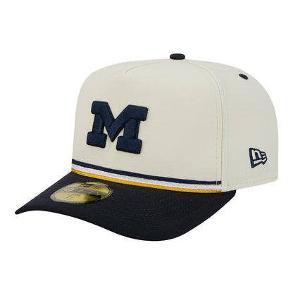 Michigan Wolverines White Vintage Block M Hat