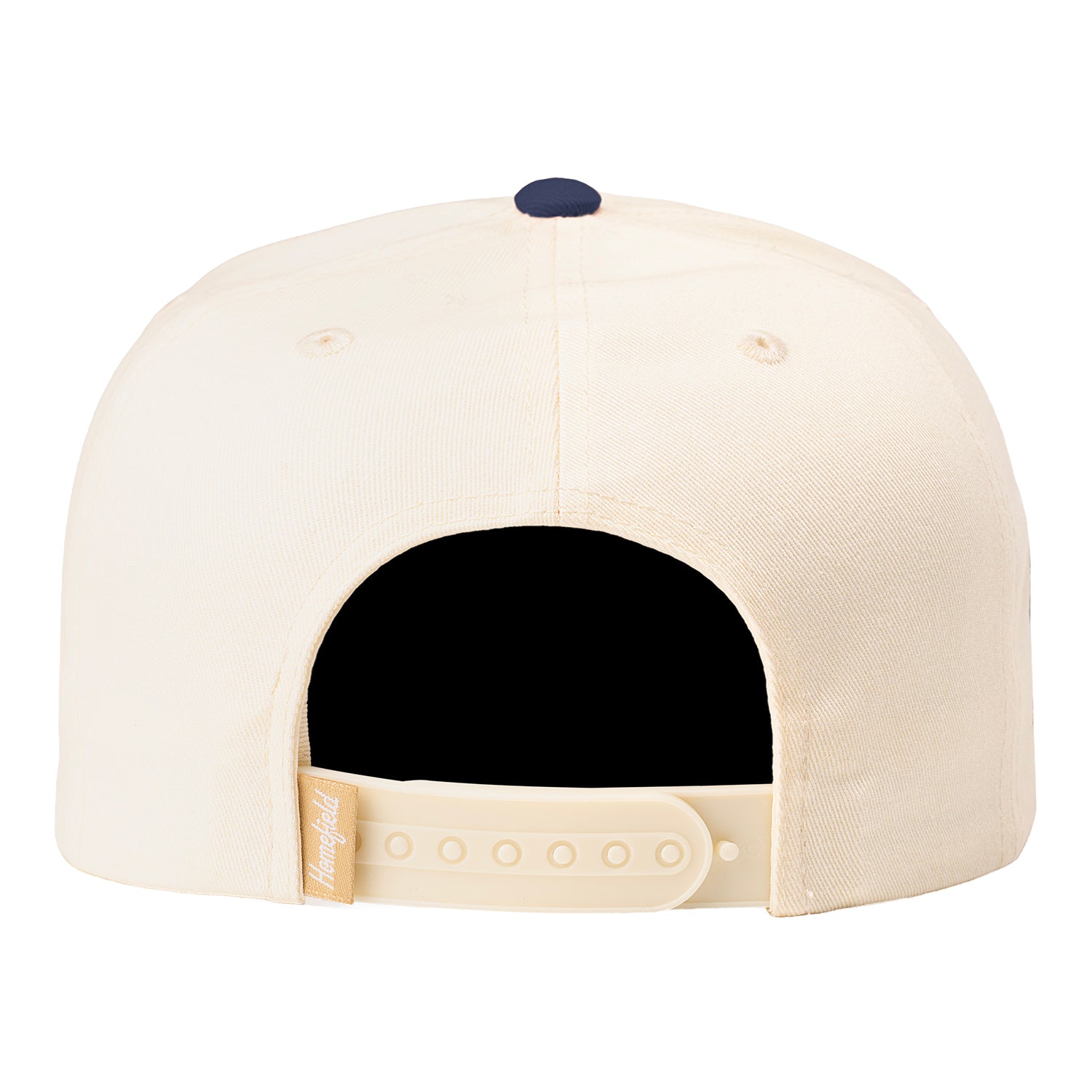 Michigan Wolverines Homefield Cream Adjustable Culture Vault Hat - Back View