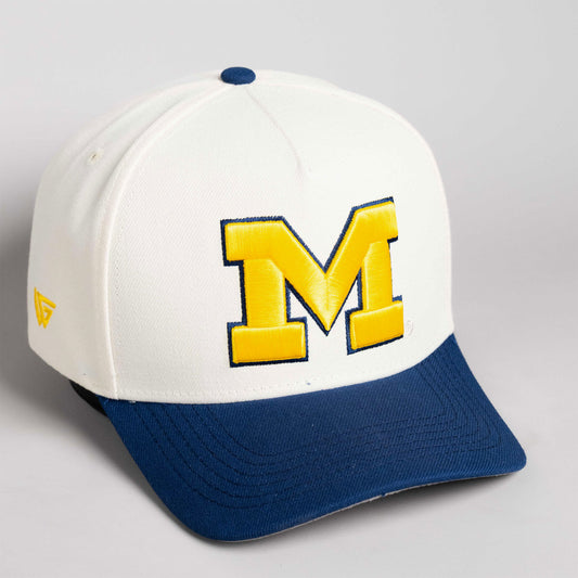 Michigan Wolverines Woodn Grail Banners Hat