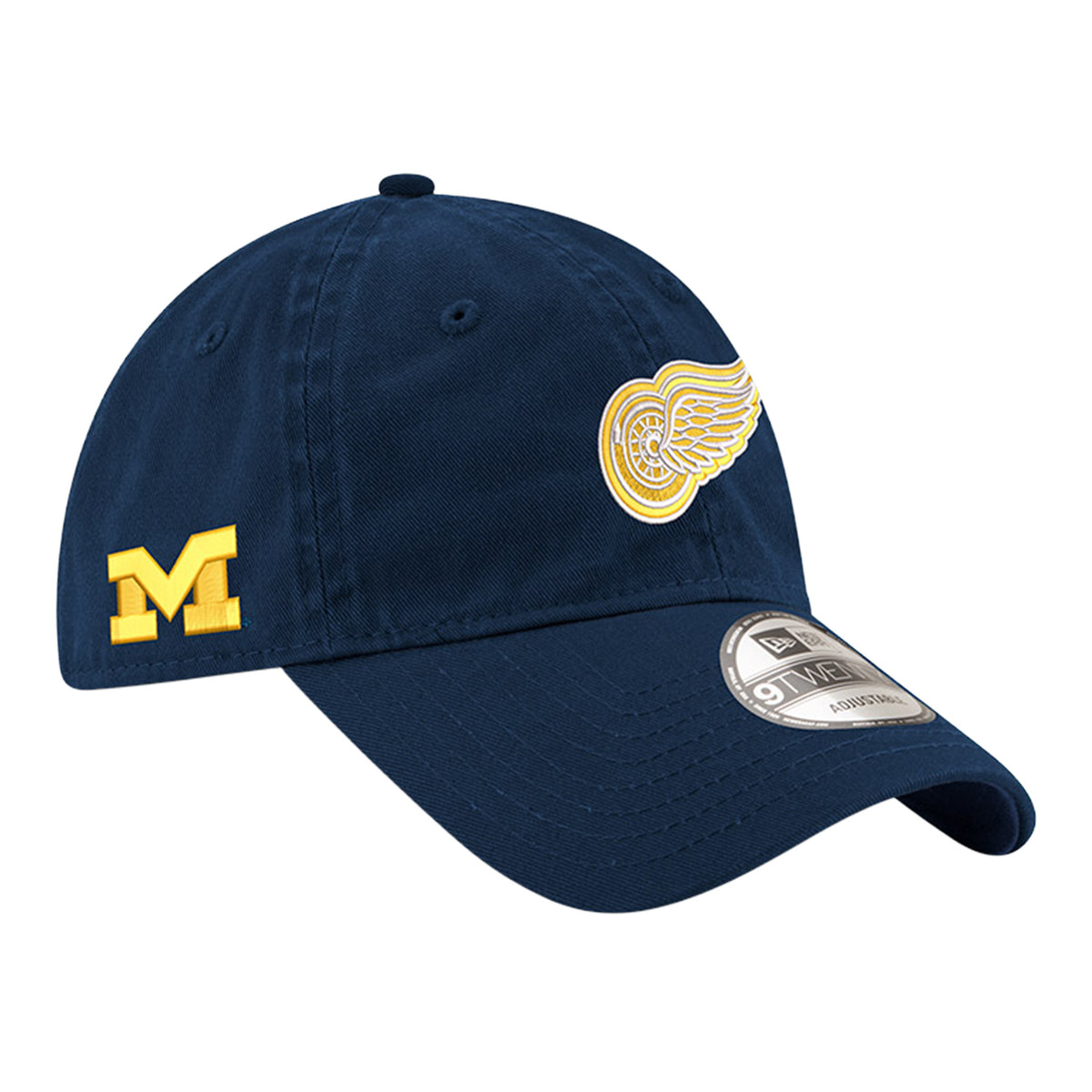 Michigan Wolverines x Detroit Red Wings New Era Navy Hat