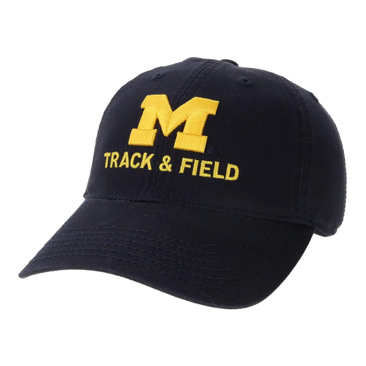 Michigan Wolverines Navy Track and Field Hat