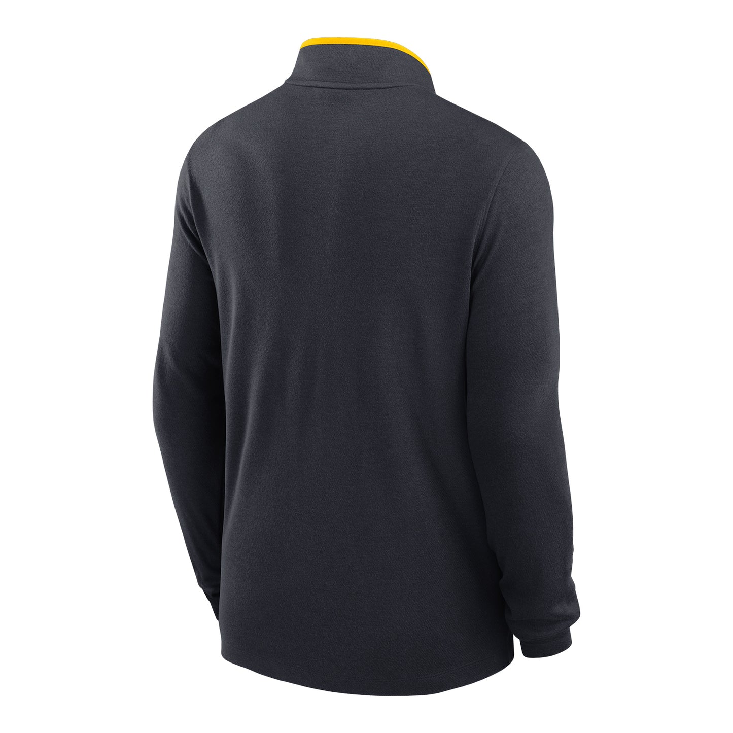 Michigan Wolverines Jordan Black Victory Half Zip Pullover - Back View