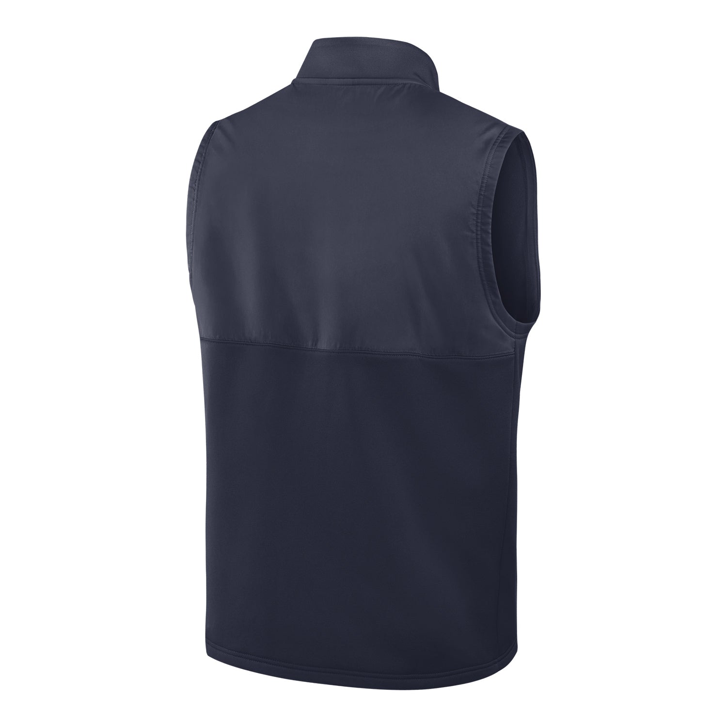 Michigan Wolverines Nike Jordan Navy Victory Vest - Back View