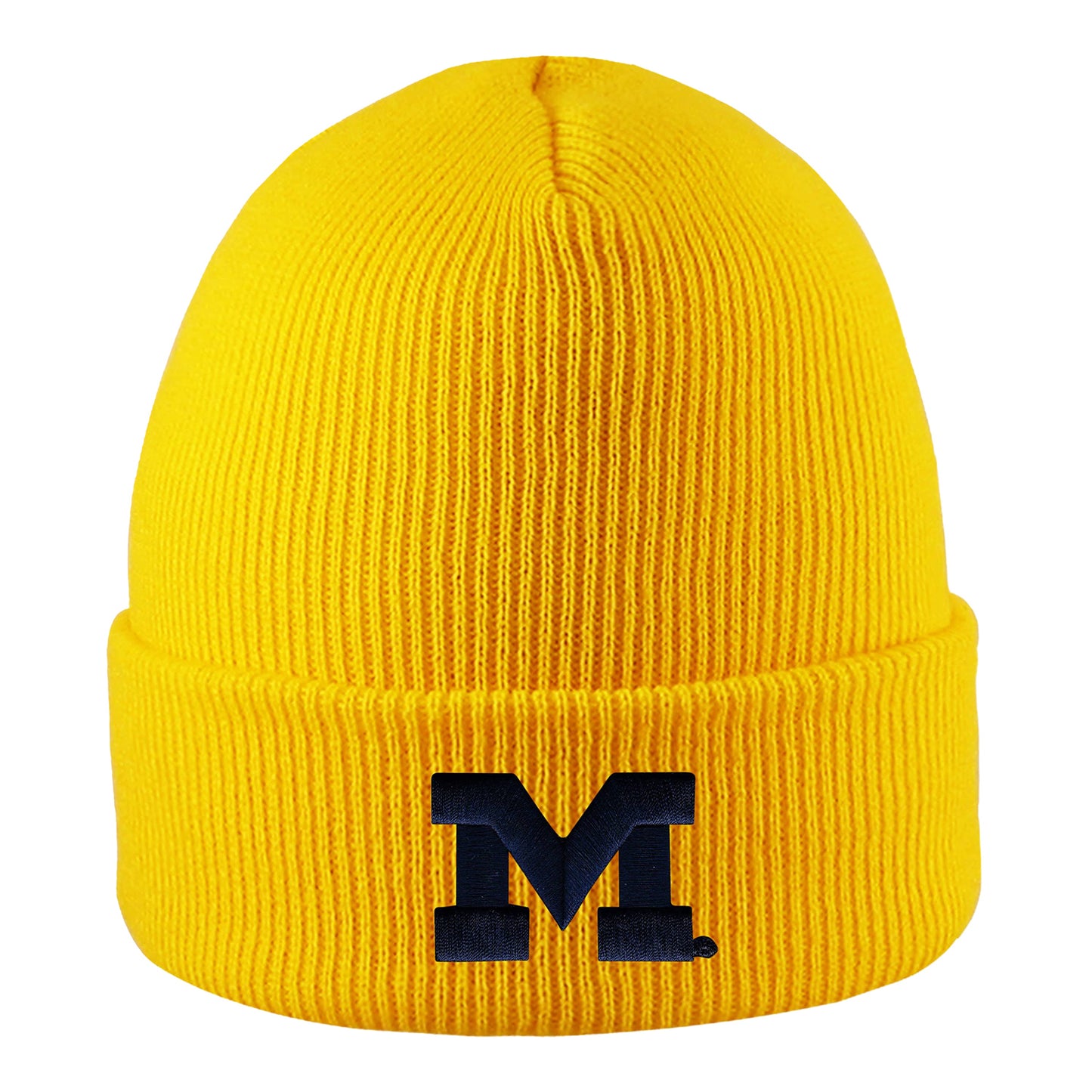 University of Michigan LogoFit North Pole Cuff Block M Knit Hat