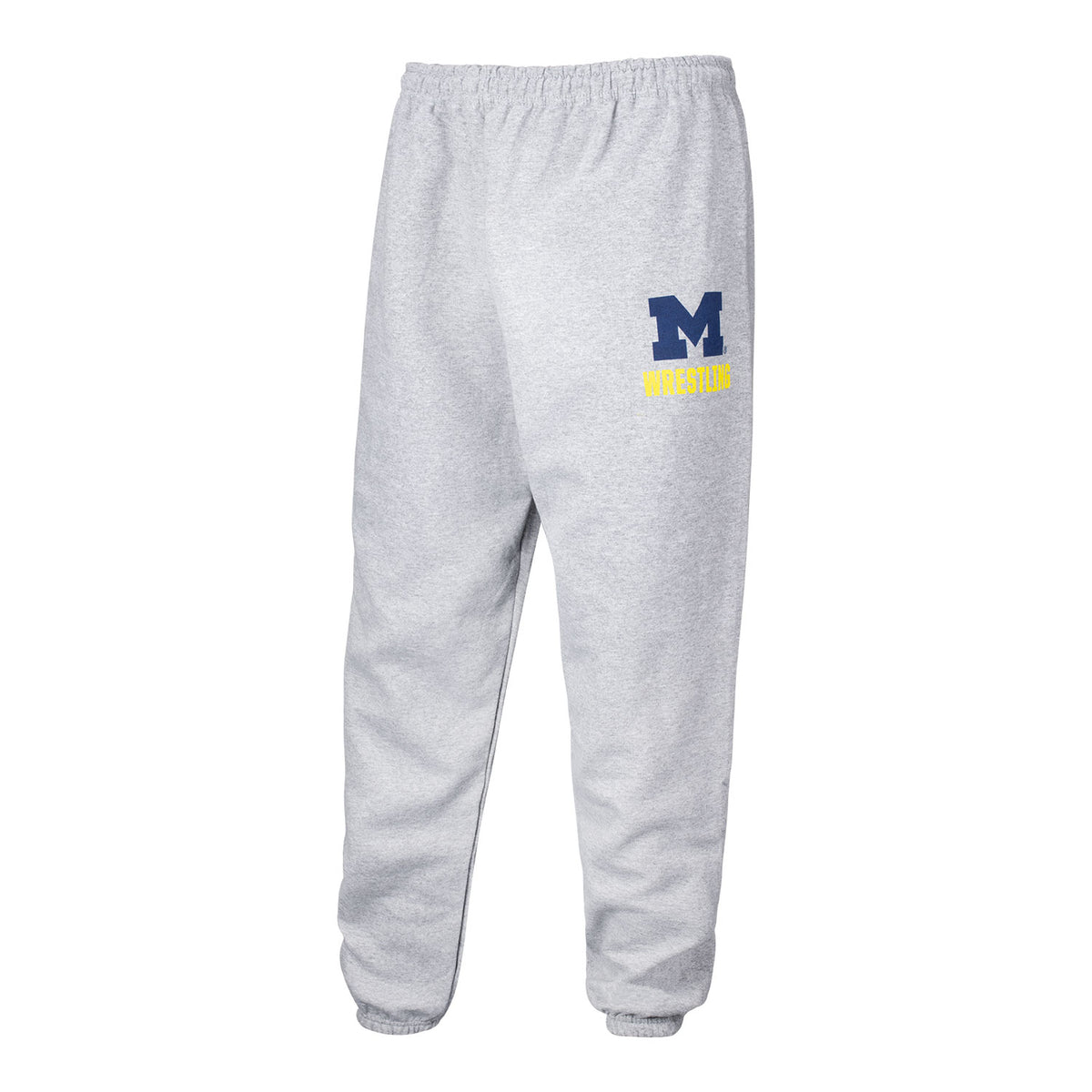 Michigan Wolverines Grey Wrestling Sweatpants