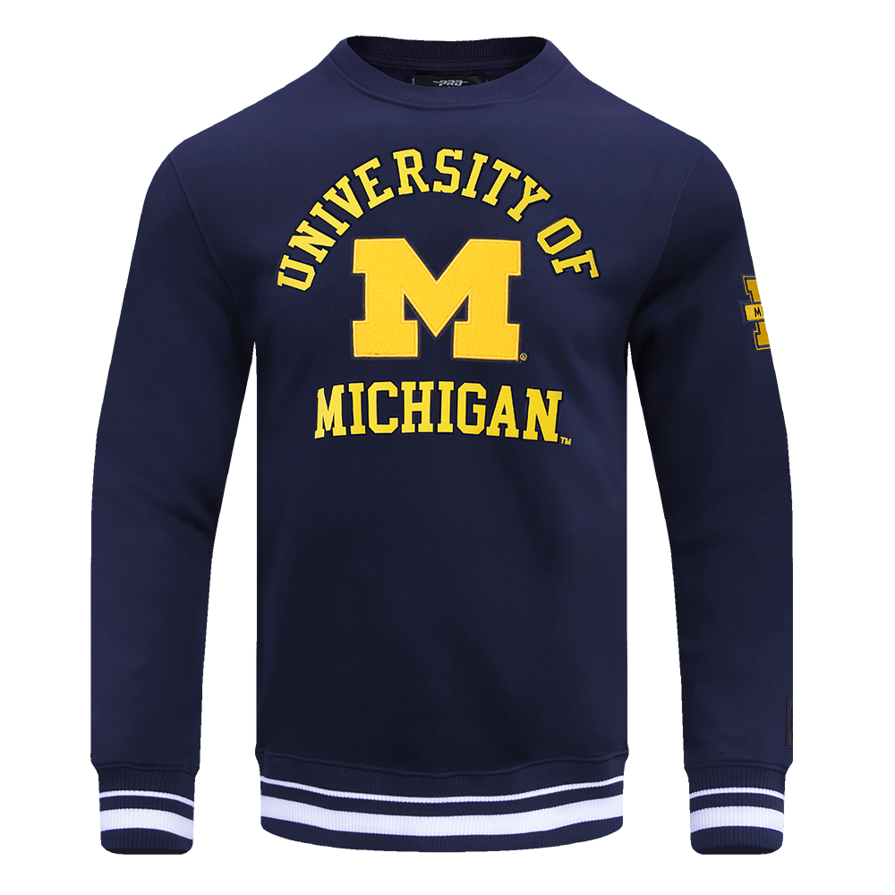 Michigan Wolverines Pro Standard University of Michigan Crew - Front View