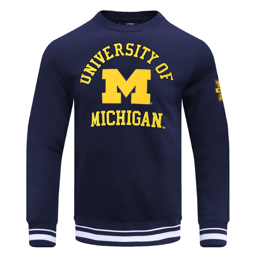 Michigan Wolverines Pro Standard University of Michigan Crew - Front View