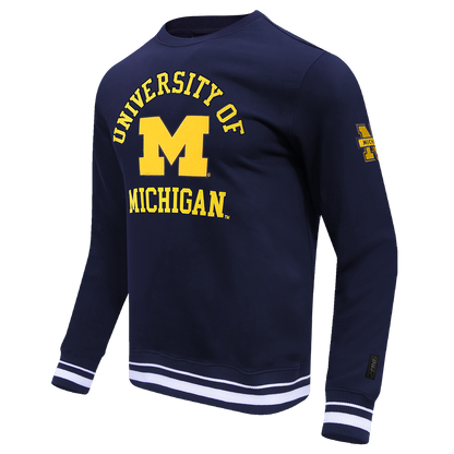 Michigan Wolverines Pro Standard University of Michigan Crew - Front Angled View