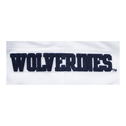 Michigan Wolverines Pro Standard Multi Logo Sweatshirt - Hood Detail View