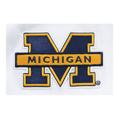 Michigan Wolverines Pro Standard Multi Logo Sweatshirt - Alternate Sleeve View