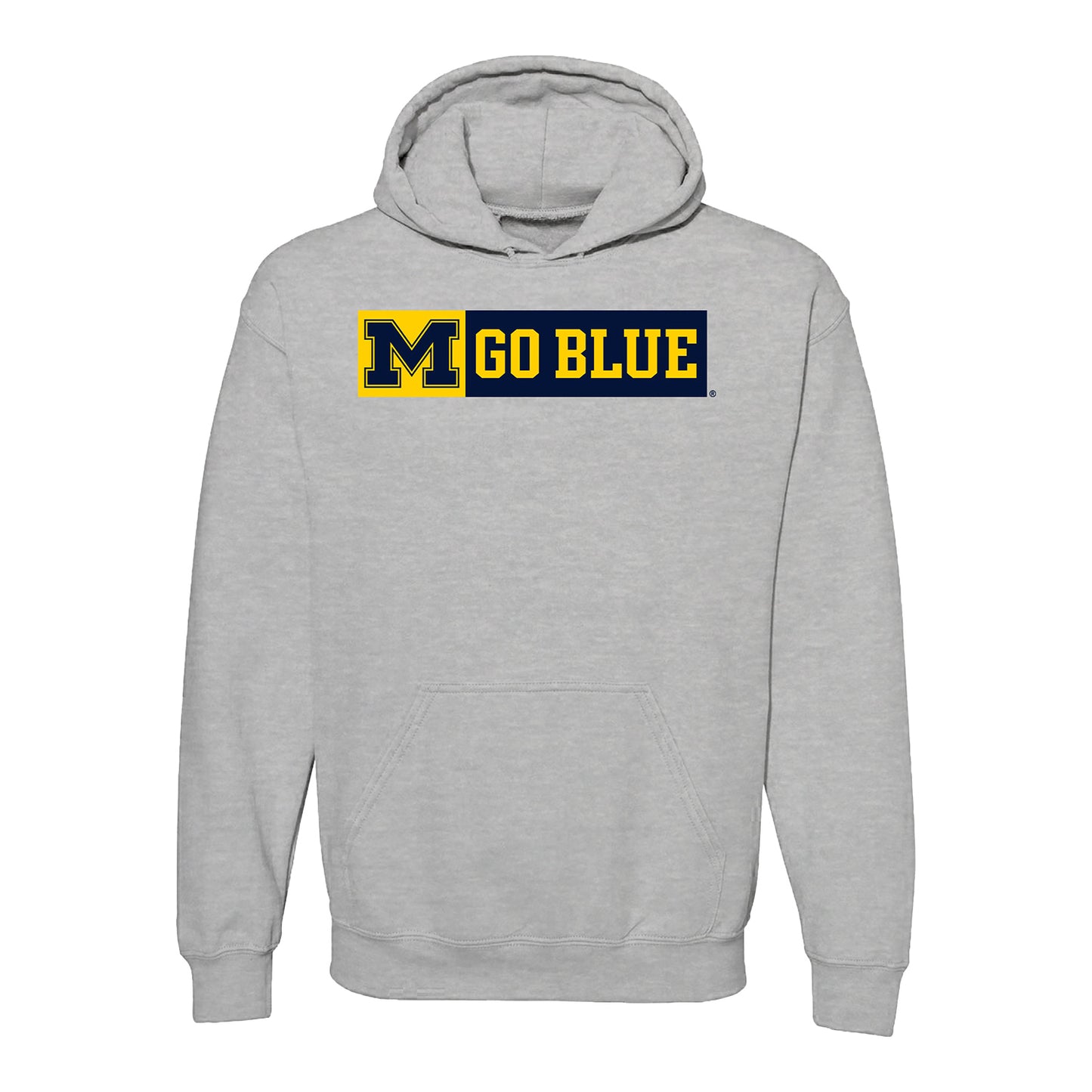 University of Michigan Go Blue Hoodie - Front View