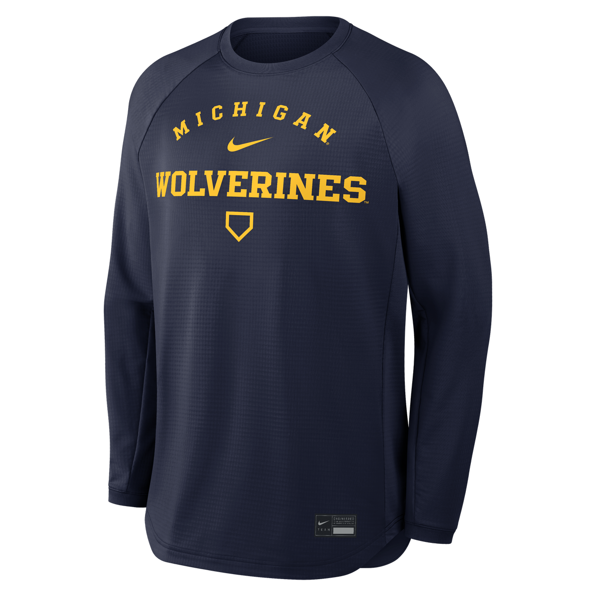 Michigan Wolverines Home Plate Navy Crewneck – The M Den Shop