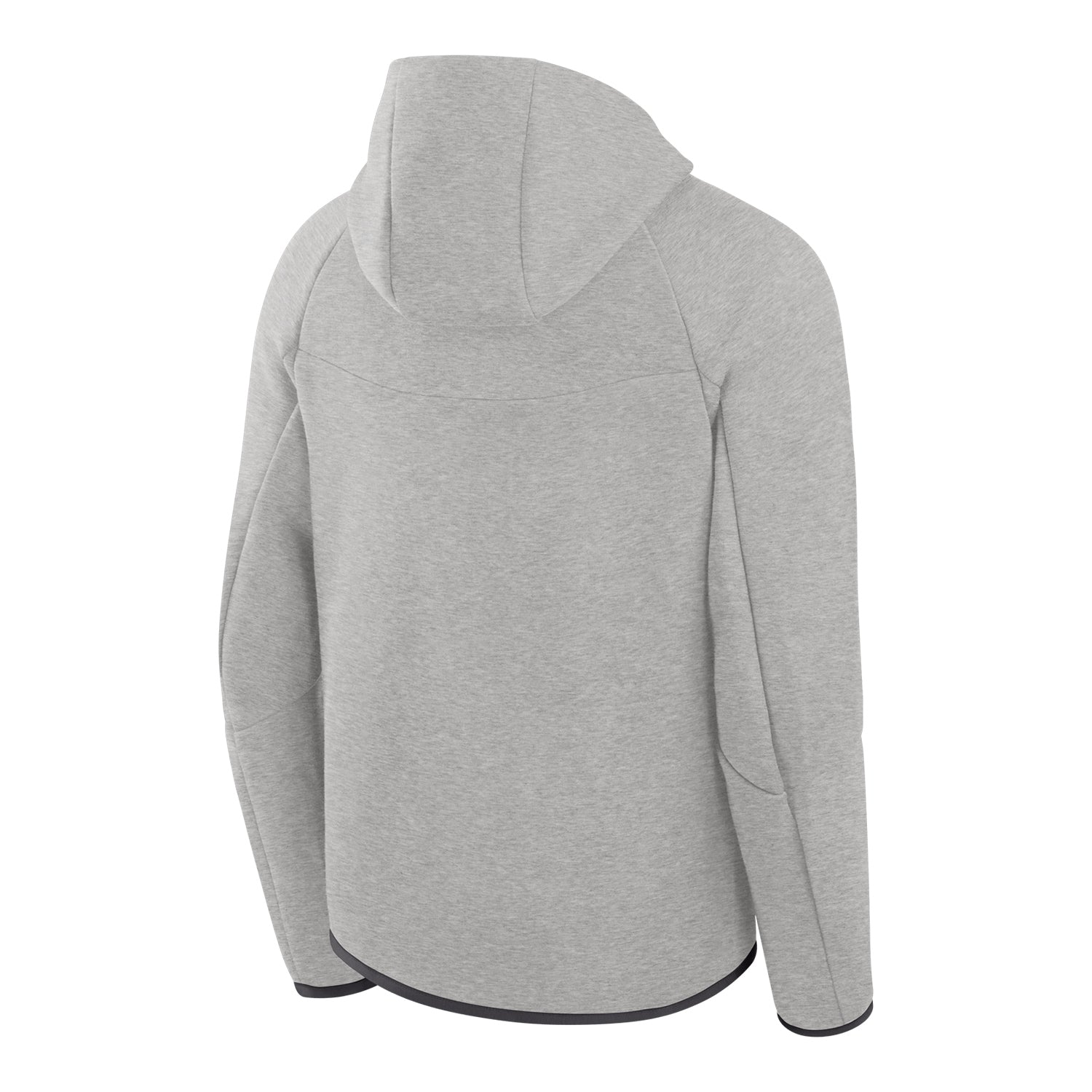 Michigan Wolverines Grey Nike Full-Zip Tech Fleece Windrunner
