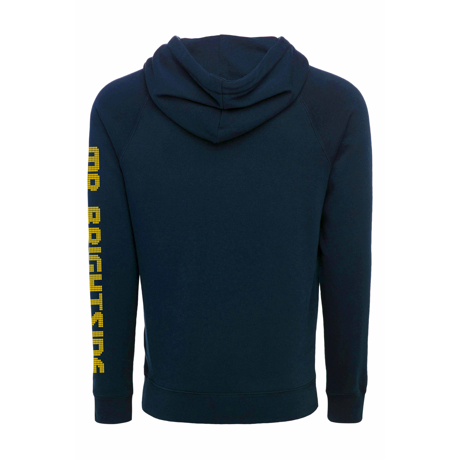 Michigan Wolverines Mr. Brightside Midnight Navy Olsen Hoodie - Back View