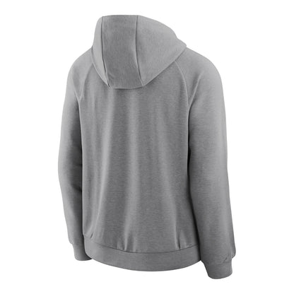 Michigan Wolverines Basketball Dri-Fit Practice Hoodie - Back View