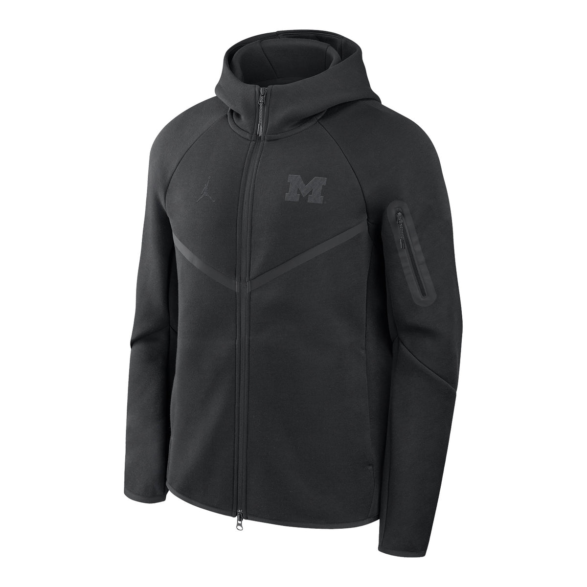 Michigan Wolverines Nike Black Tech Fleece Hoodie