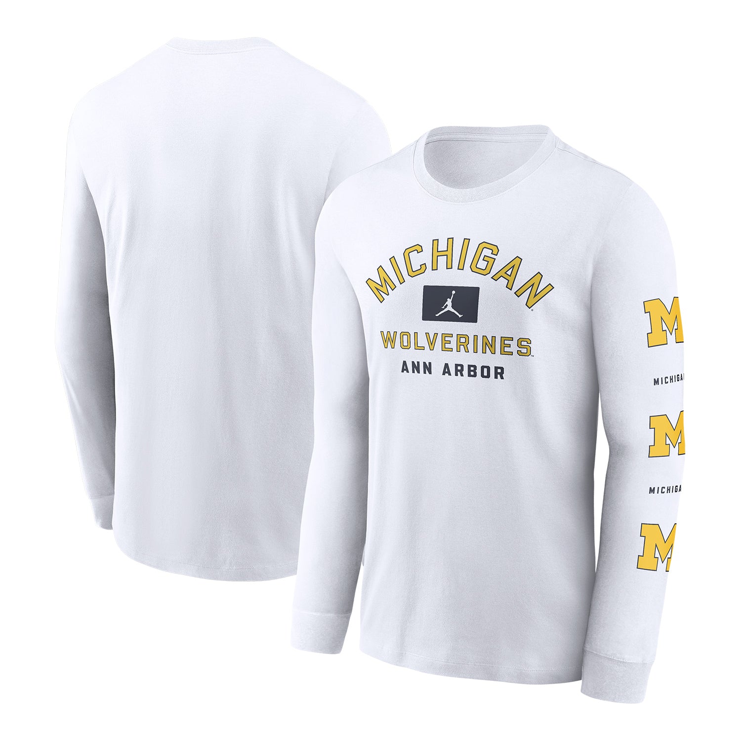 Michigan Wolverines #0 Semaj Morgan Student Athlete White Football Jer – The M Den Shop