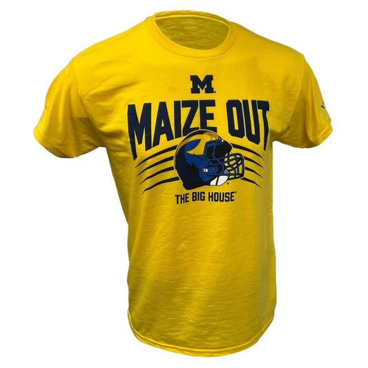 Valiant University of Michigan Football Maize Out T-Shirt