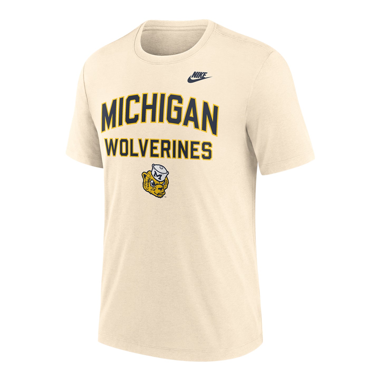 Michigan Wolverines Nike Legacy Campus Bold T-Shirt - Front View