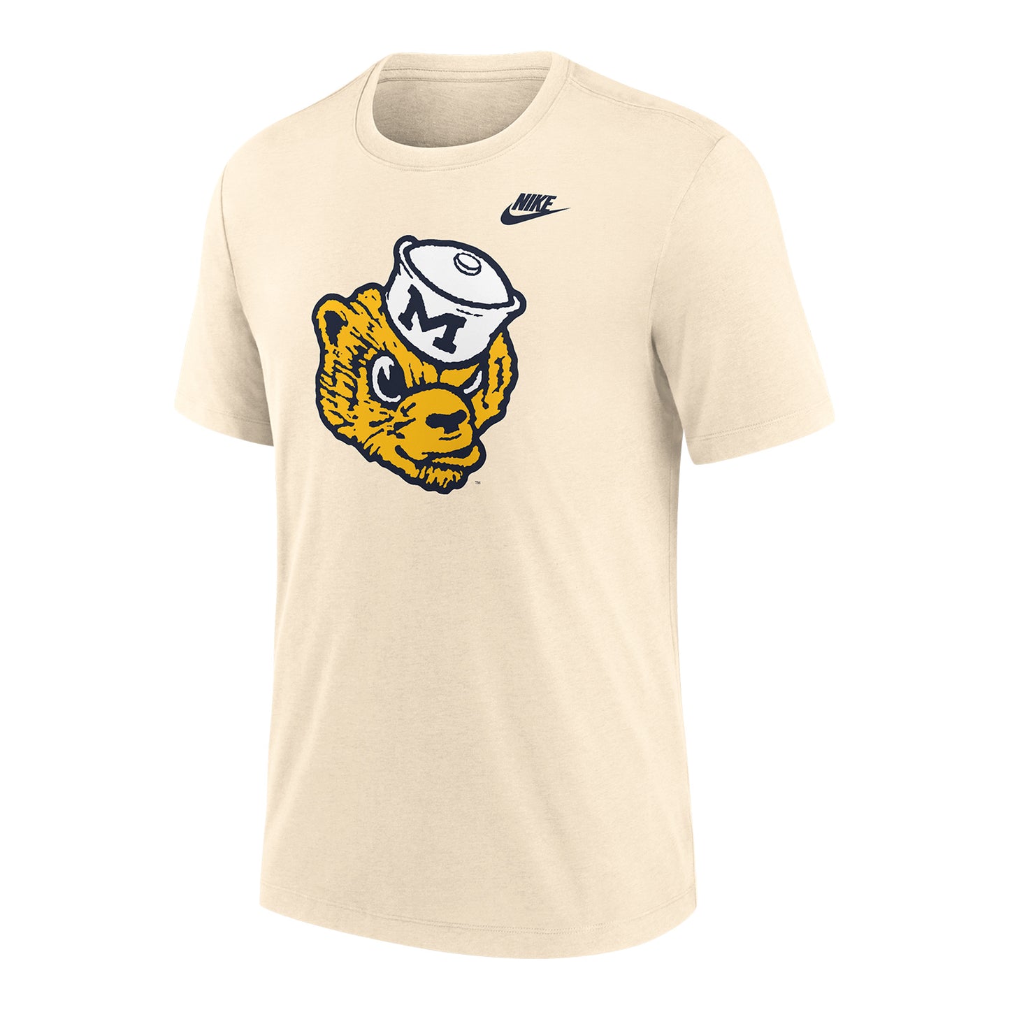 Michigan Wolverines Nike Legacy Triblend T-Shirt - Front View