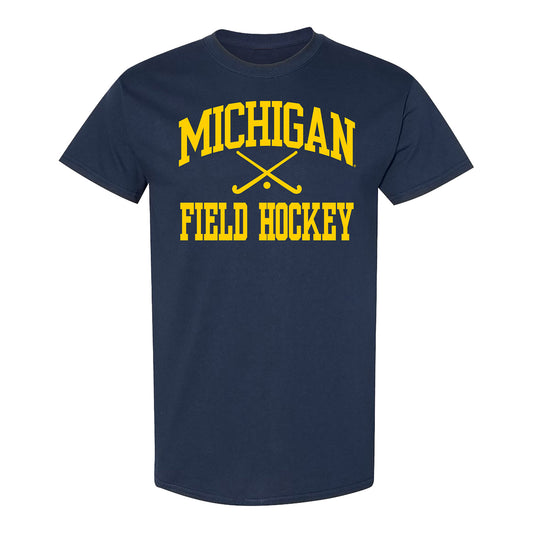 Michigan Wolverines Field Hockey T-Shirt - Front View